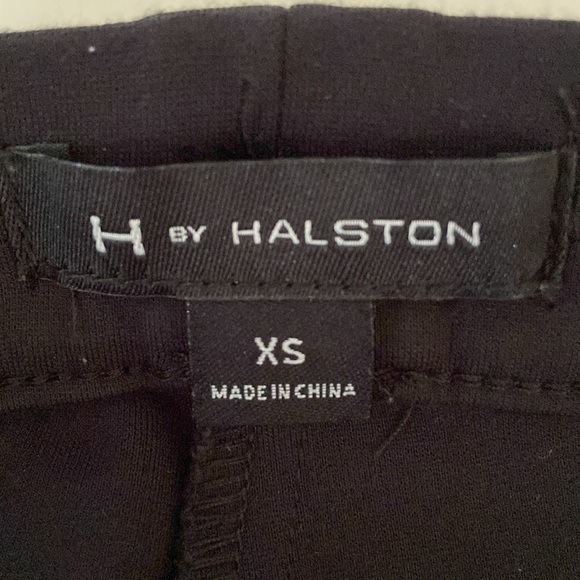 H by Halston Mixed Media Faux Suede and Ponte Leggings - Picture 4 of 4